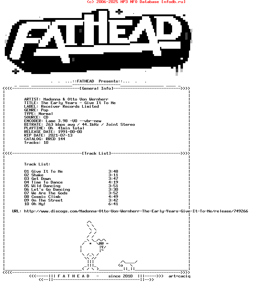 Madonna_And_Otto_Von_Wernherr-The_Early_Years_-_Give_It_To_Me-CD-1991