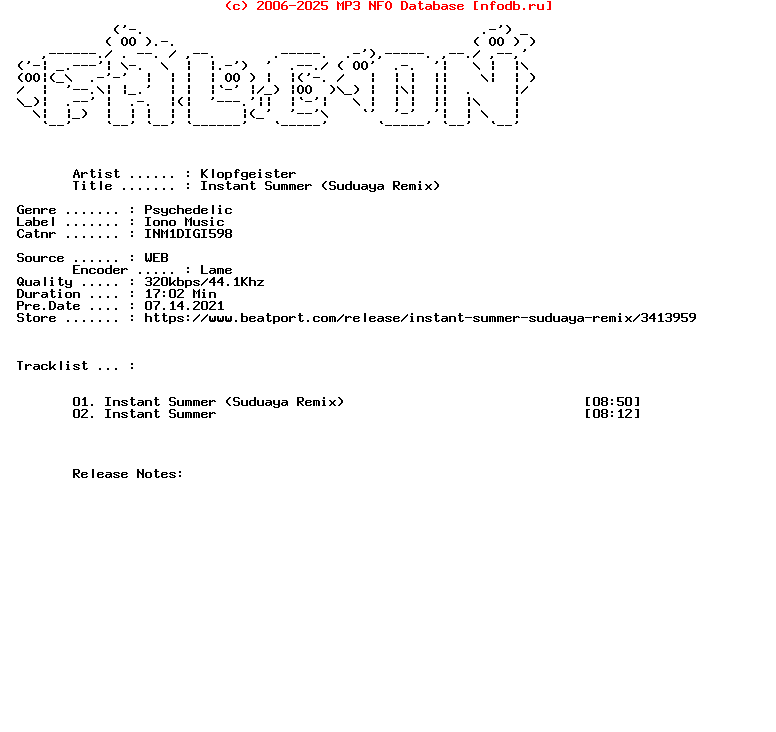 Klopfgeister-Instant_Summer_Suduaya_Remix-WEB-2021-FALCON
