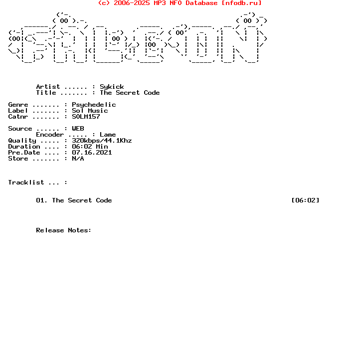 Sykick-The_Secret_Code-Single-WEB-2021-Falcon_Int