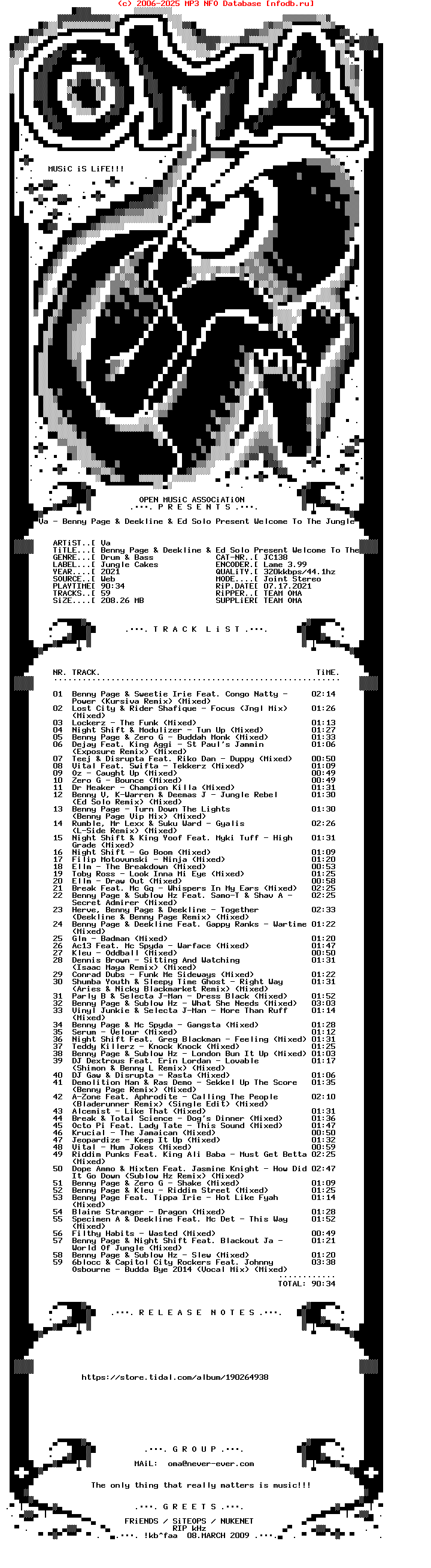 VA--Benny_Page_And_Deekline_And_Ed_Solo_Present_Welcome_To_The_Jungle_(DJ_MIX)-(JC138)-WEB-2021-OMA