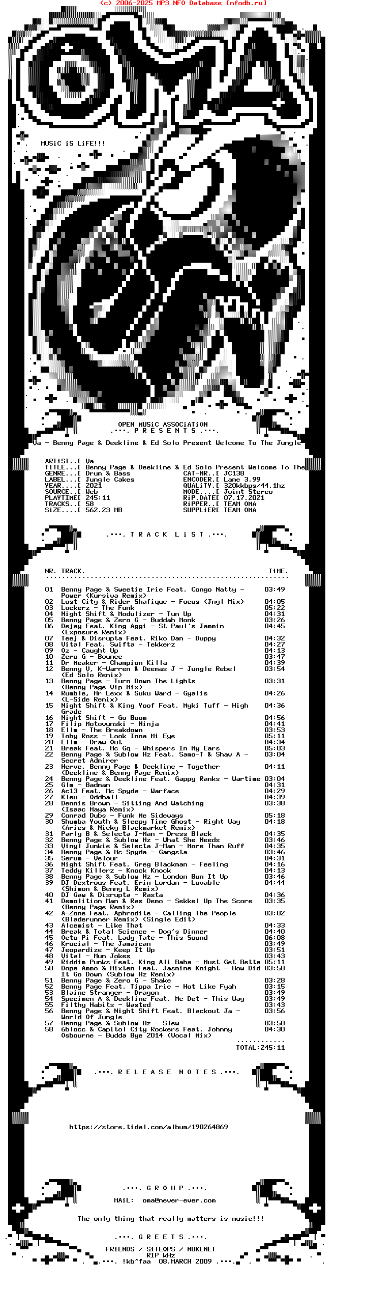 VA--Benny_Page_And_Deekline_And_Ed_Solo_Present_Welcome_To_The_Jungle_(UNMIXED)-(JC138)-WEB-2021-OMA