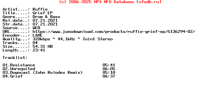 Ruffie-Grief_Ep-(MACH034)-WEB-2021