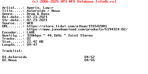 Aperio_And_Lowr-Asteroids__Nova-(GLCY044)-WEB-2021