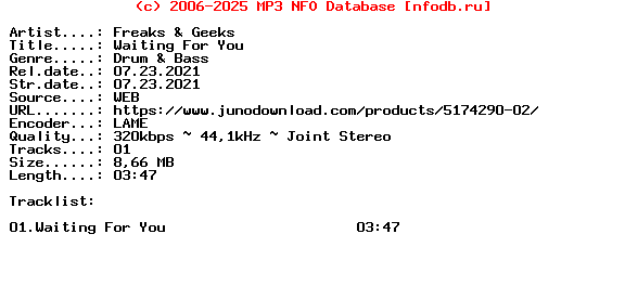 Freaks_And_Geeks-Waiting_For_You-(ELA073)-Single-WEB-2021