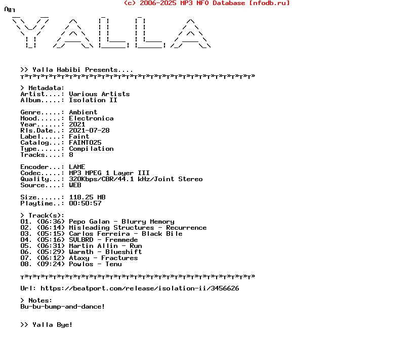 VA-Isolation_Ii-(FAINT025)-WEB-2021-Yalla