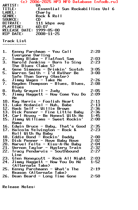 VA-Essential_Sun_Rockabillies_Vol_6-1999