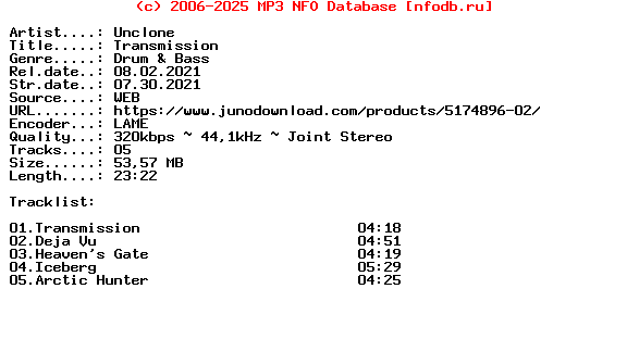 Unclone-Transmission-(DOM192)-WEB-2021