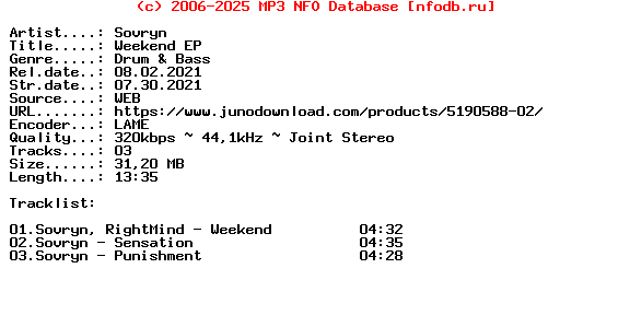 Sovryn-Weekend_Ep-(KRSKV038)-WEB-2021