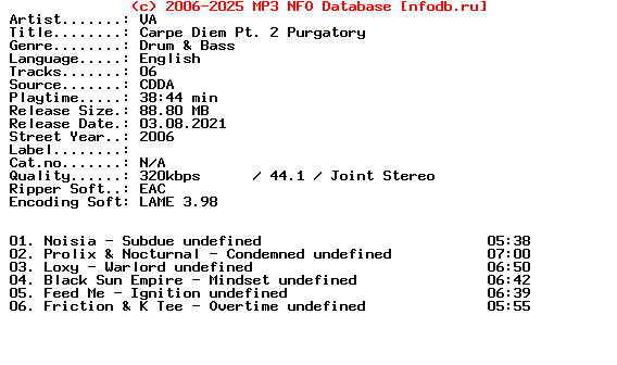 VA-Carpe_Diem_Pt._2_Purgatory-2006-XTC