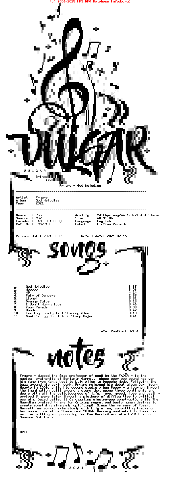 Fryars-God_Melodies-(FCORP10)-Promo-CDR-2021