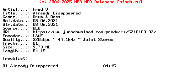 Fred_V-Already_Disappeared-(NHS437DD3)-Single-WEB-2021