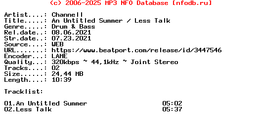 Channell-An_Untitled_Summer__Less_Talk-(INN102)-WEB-2021