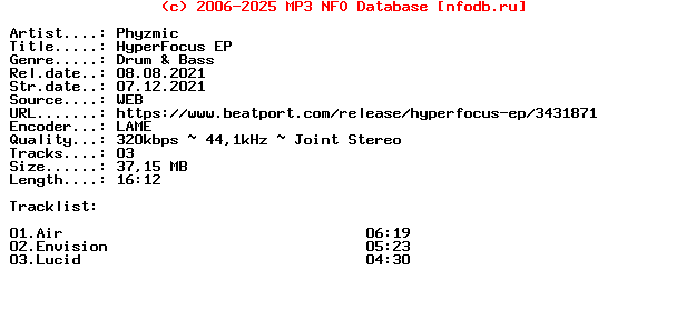 Phyzmic-Hyperfocus_Ep-(ERC043)-WEB-2021