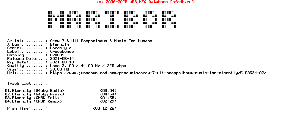 Crew_7_And_Uli_Poeppelbaum_And_Music_For_Humans_-_Eternity-(CRB005)-WEB-2021-Maribor