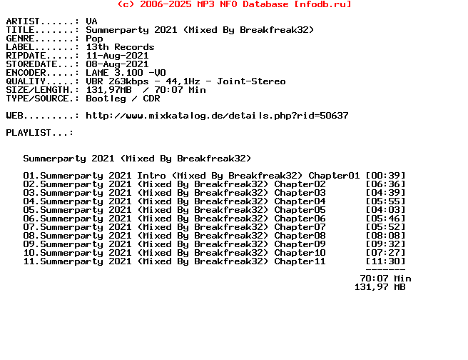 VA-Summerparty_2021_(MIXED_BY_BREAKFREAK32)-Bootleg-2021