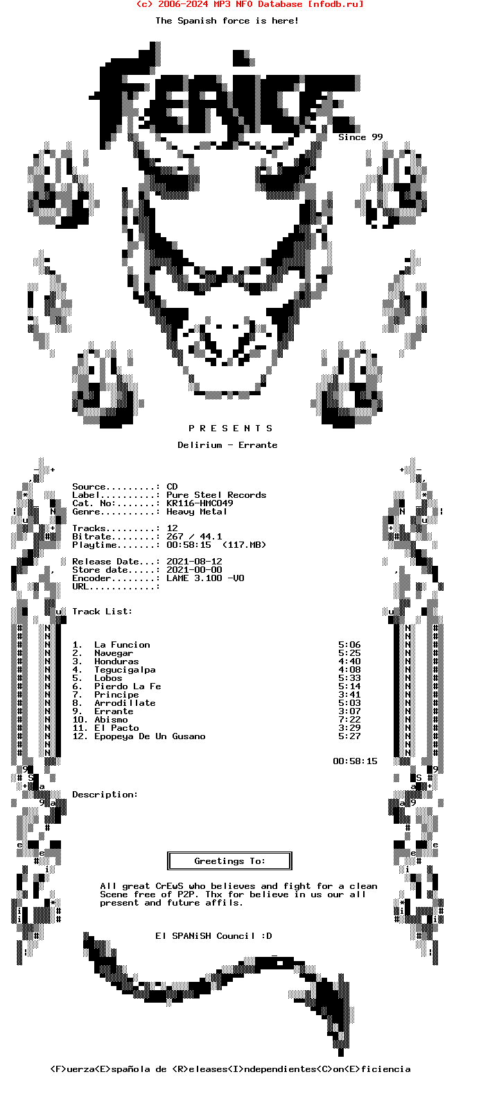 Delirium-Errante-(KR116-HMC049)-ES-CD-2021