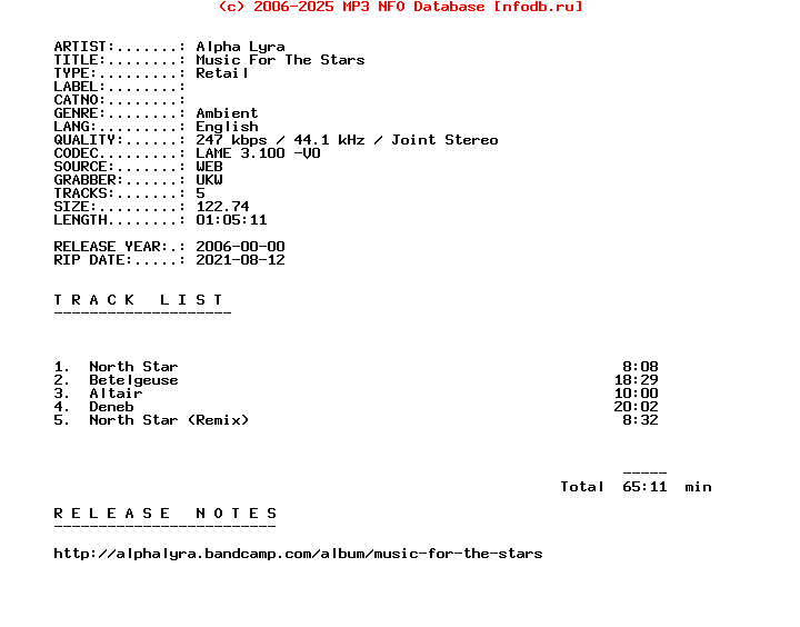 Alpha_Lyra-Music_For_The_Stars-WEB-2006