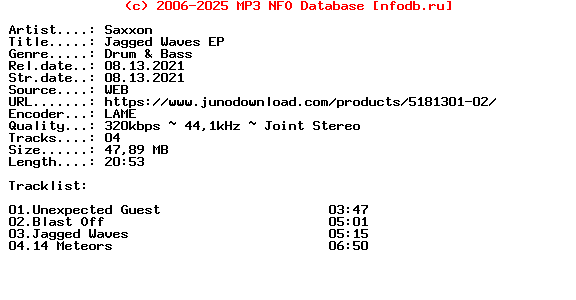 Saxxon-Jagged_Waves_Ep-(DTR089)-WEB-2021
