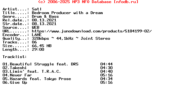 Satl-Bedroom_Producer_With_A_Dream-(NQ027)-WEB-2021