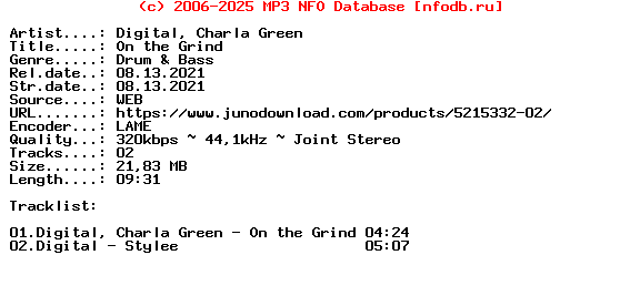 Digital_And_Charla_Green-On_The_Grind-(DNBA055)-WEB-2021