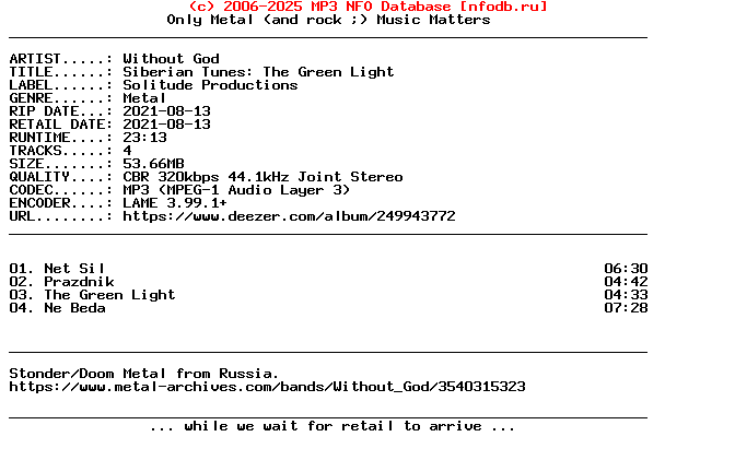 Without_God-Siberian_Tunes_The_Green_Light-WEB-RU-2021