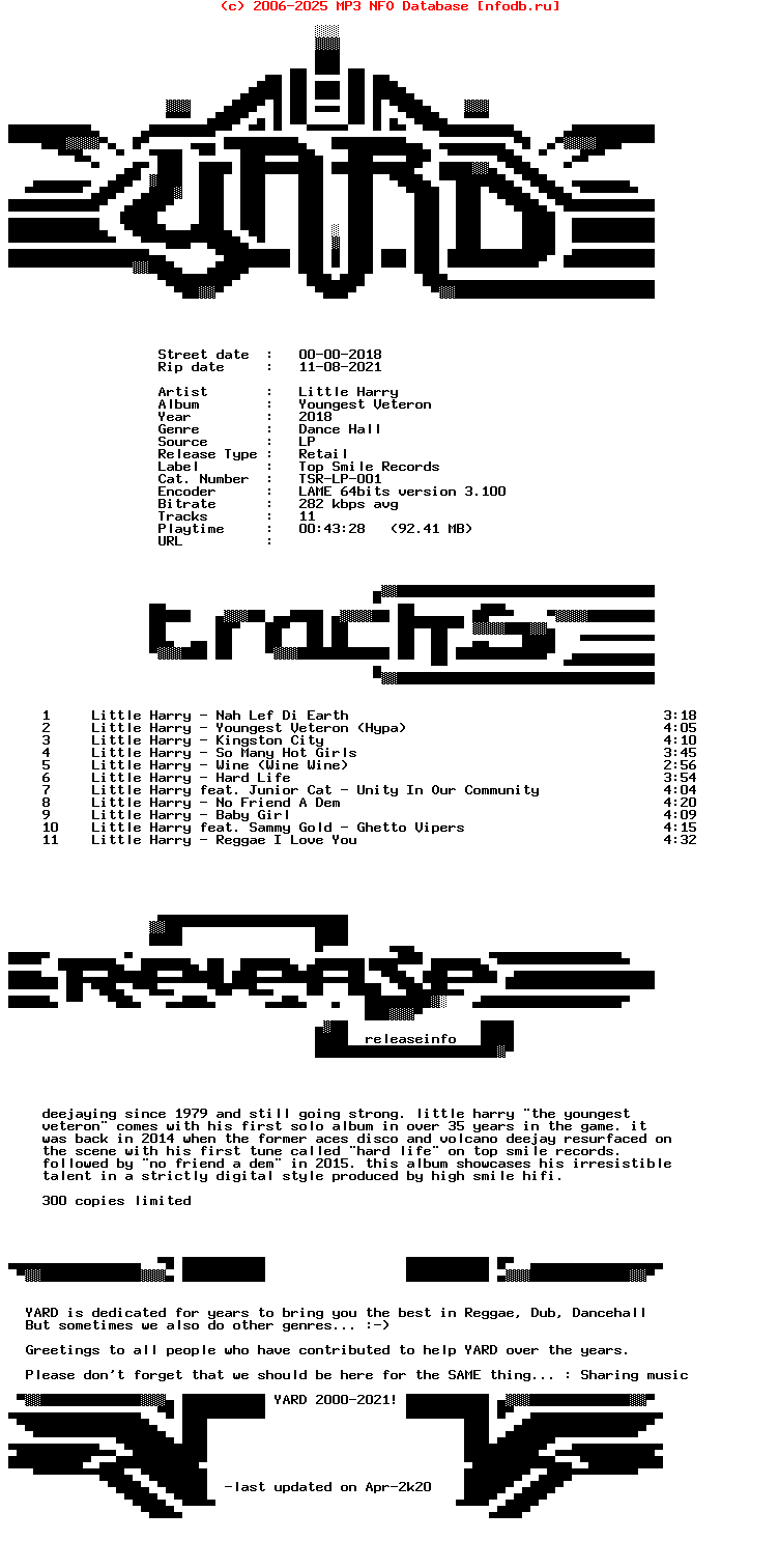Little_Harry-Youngest_Veteron-(TSR-LP-001)-Lp-2018-YARD