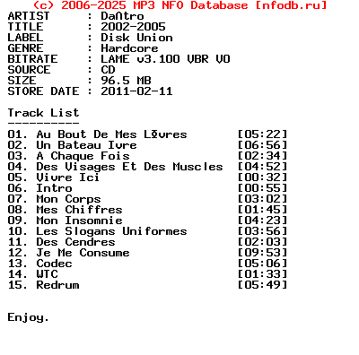 Daitro-2002-2005-FR-2011