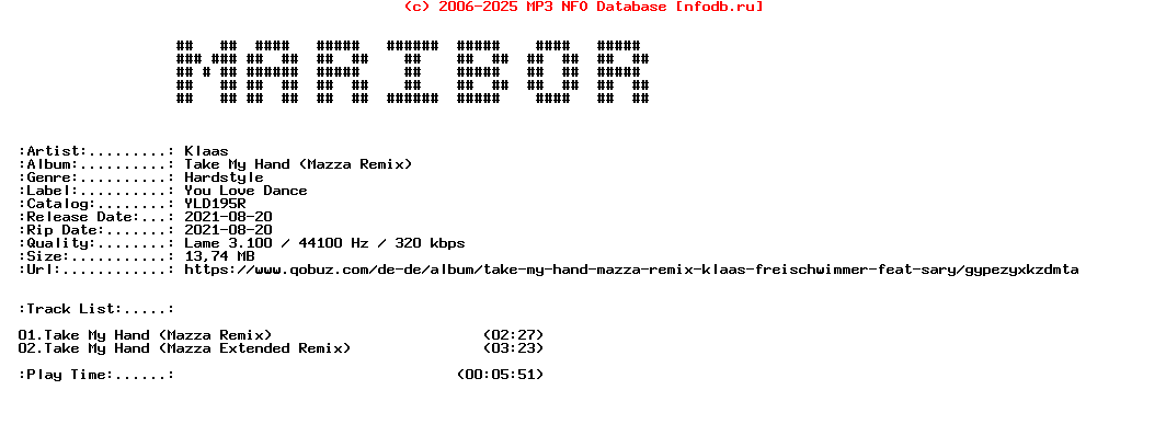 Klaas_-_Take_My_Hand_(MAZZA_REMIX)-(YLD195R)-WEB-2021-Maribor