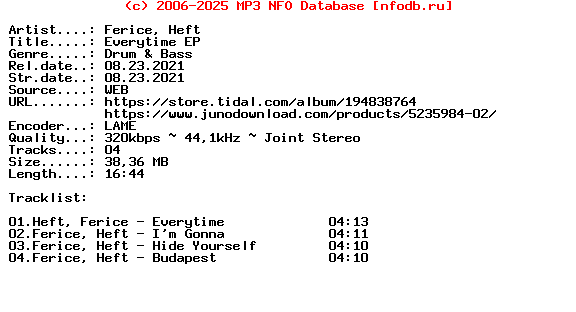 Ferice_And_Heft-Everytime_Ep-(SDD239)-WEB-2021