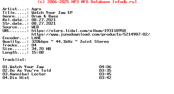 Agro-Watch_Your_Jaw_Ep-(PICKLOCK024)-WEB-2021