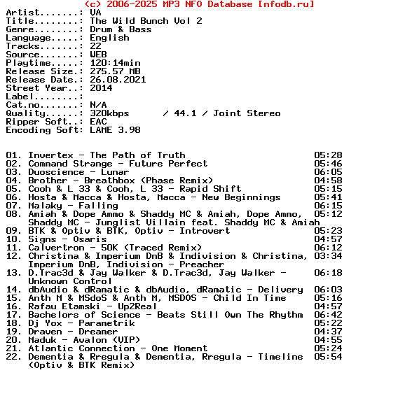 VA-The_Wild_Bunch_Vol_2-2014-XTC