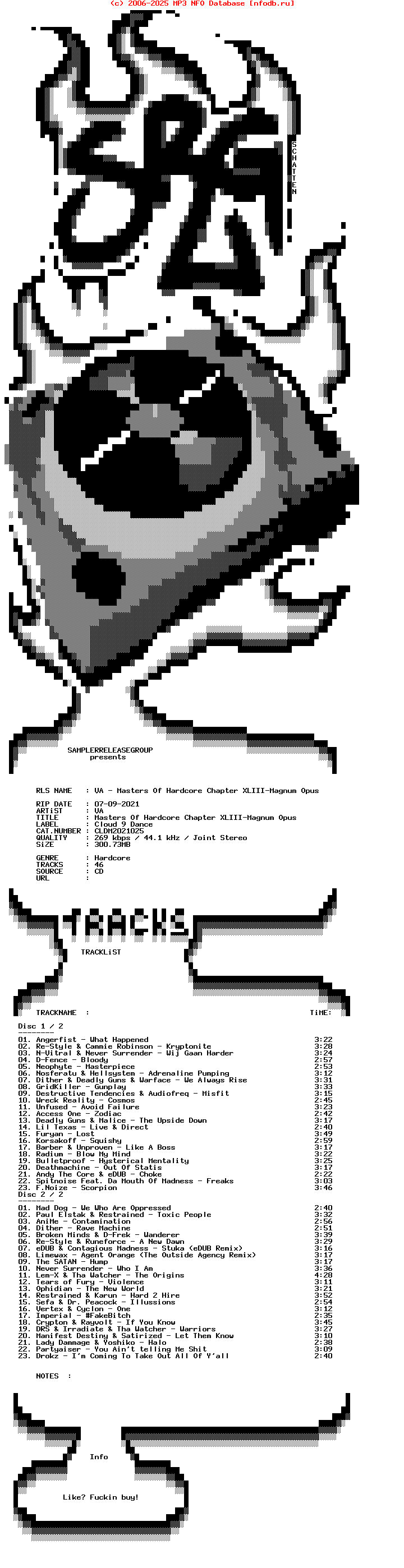 VA_-_Masters_Of_Hardcore_Chapter_Xliii-Magnum_Opus-(CLDM2021025)-2CD-2021-SRG