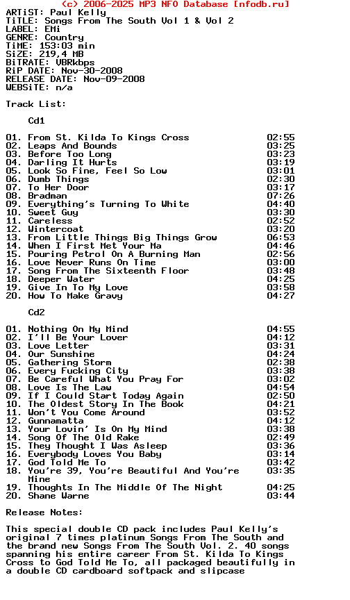 Paul_Kelly-Songs_From_The_South_Vol_1_And_Vol_2-2CD-2008