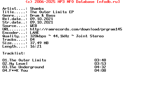 Shanks-The_Outer_Limits_Ep-(PRGRAM145)-WEB-2021