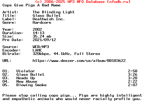 The_Blinding_Light-Glass_Bullet-EP-WEB-2002
