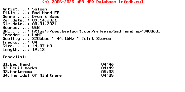 Solsan-Bad_Hand_Ep-(VDL061)-WEB-2021