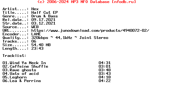 Hex-Half_Cut_Ep-(FLD071)-WEB-2021