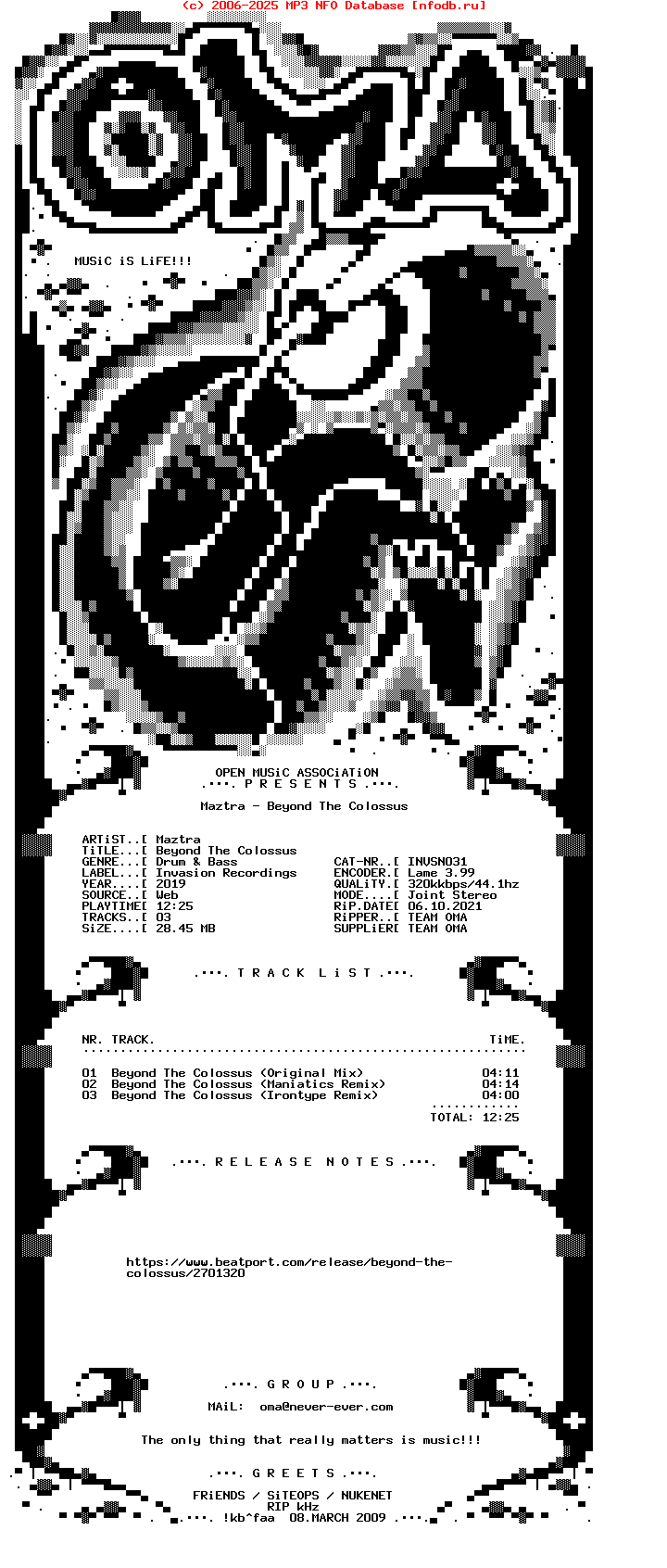 Maztra--Beyond_The_Colossus-(INVSN031)-WEB-2019-OMA