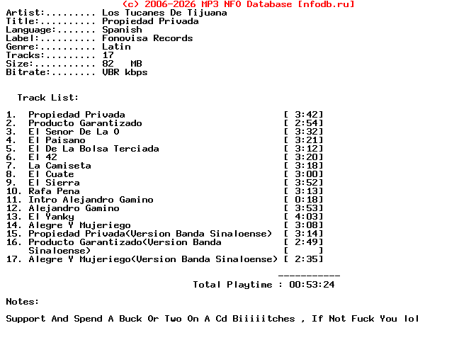 Los_Tucanes_De_Tijuana-Propiedad_Privada-ES-2008