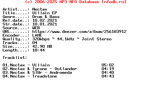 Nectax-Villain_Ep-(GDNCE022)-WEB-2021