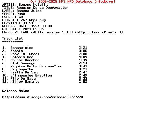 Banane_Metalik-Requiem_De_La_Depravation-FR-1994