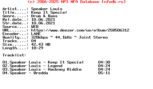 Speaker_Louis-Keep_It_Special-(HYP049)-WEB-2021