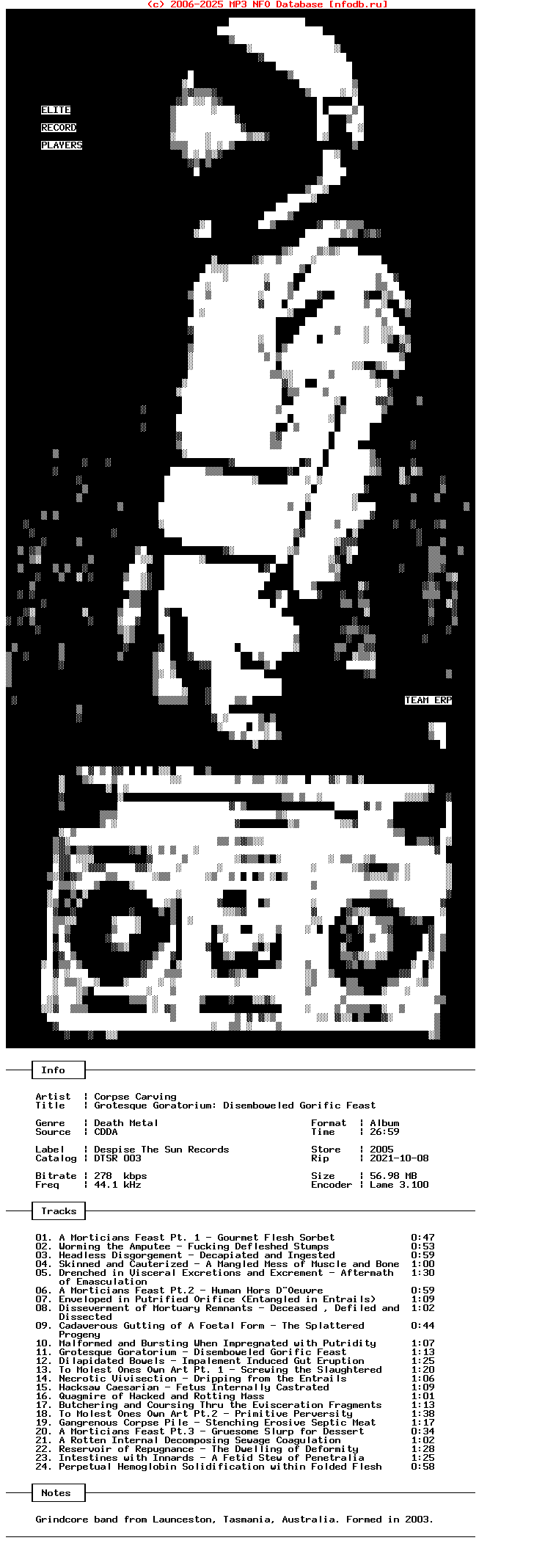 Corpse_Carving-Grotesque_Goratorium_Disemboweled_Gorific_Feast-2005-Erp
