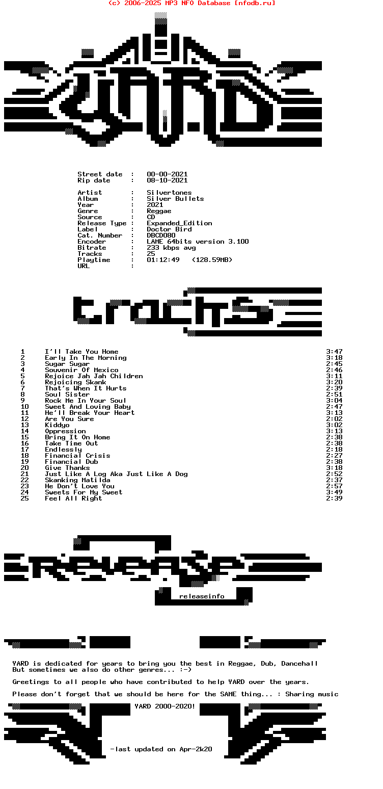 Silvertones-Silver_Bullets-(DBCD080)-Expanded_Edition-CD-2021-YARD