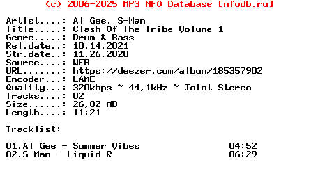 Al_Gee_And_S-Man-Clash_Of_The_Tribe_Volume_1-(LIQTRIBE007)-WEB-2020