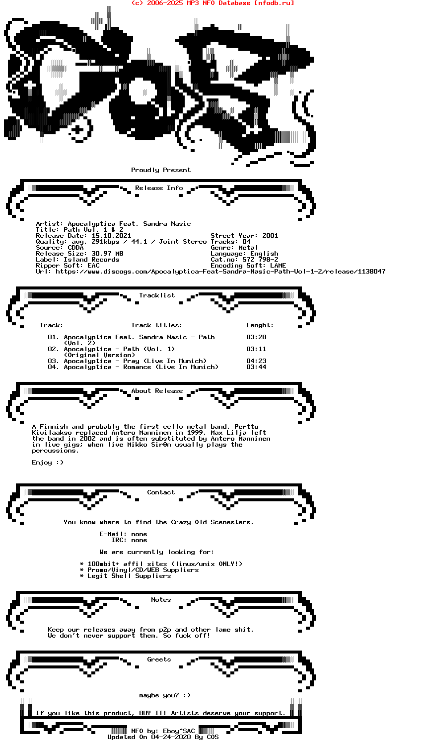 Apocalyptica_Feat._Sandra_Nasic-Path_Vol._1_And_2-CDS-2001