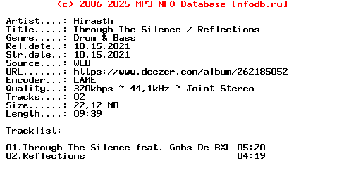 Hiraeth-Through_The_Silence__Reflections-(GLCY048)-WEB-2021