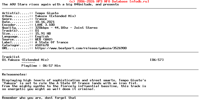 Tempo_Giusto-Yakuza_(EXTENDED_MIX)-(ASOT678)-Single-WEB-2021