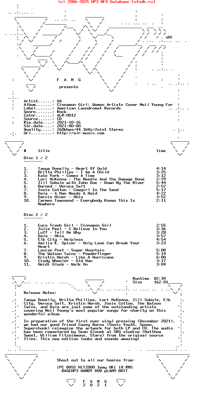 VA-Cinnamon_Girl_Women_Artists_Cover_Neil_Young_For_Charity-(ALR-0012)-Remastered-2CD-2021
