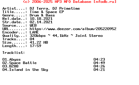 Dj_Terra_And_Dj_Primetime-Time_And_Space_Ep-WEB-2021